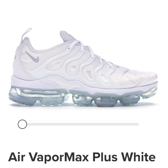 white nike vapormax plus women's